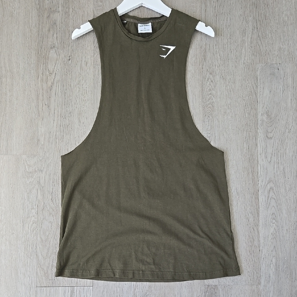 Gymshark Critical Drop Armhole Tank - Green Size S - Picture 2 of 9